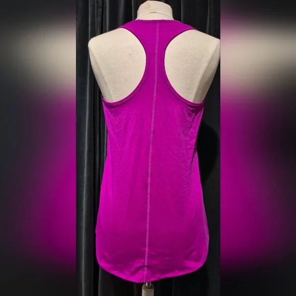 Vibrant Magenta Tank Top for Women - Picture 3 of 4